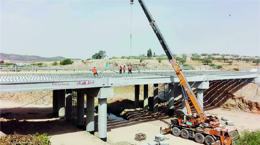 TRAVAUX DE MISE EN 2X2 VOIES DE LA RN3 ZAGHOUAN